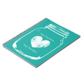 Rustisch notitieboek-tijdschrift voor de landenkna notitieboek (Linkerzijde)