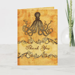 Rustisch, , octopus strand bedankt u