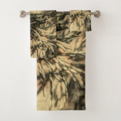 Rustisch ontwerp van pine-kloon bad handdoek (Insitu)