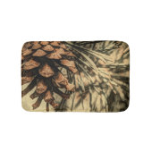 Rustisch ontwerp van pine-kloon badmat (Voorkant)