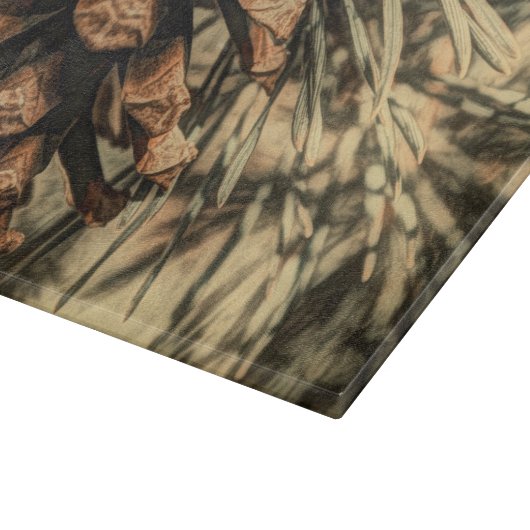 Rustisch ontwerp van pine-kloon snijplank (Hoek)