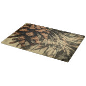 Rustisch ontwerp van pine-kloon snijplank (Hoek)