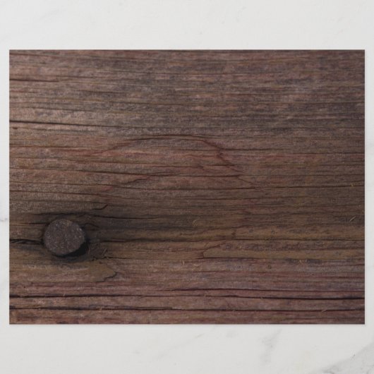 Rustisch Oranje Daisy Country Western Wedding Menu (Achterkant)