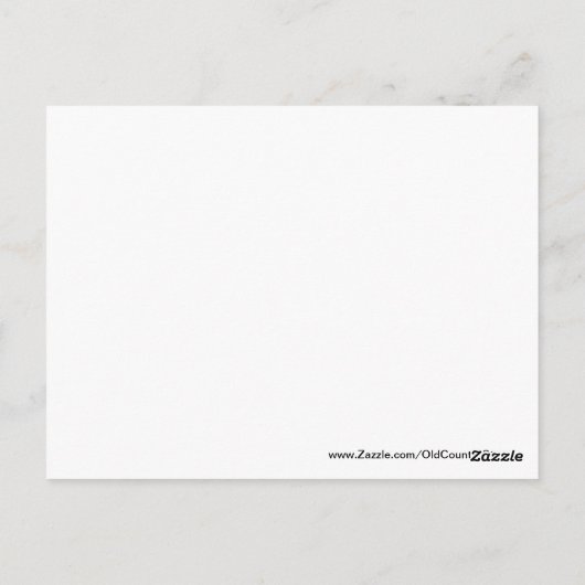 Rustisch oud Antiek Boerderij Wagon Briefkaart (Achterkant)