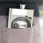 Rustisch oud Pet motorbrandstof Flacon (Voorbeeld)