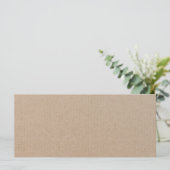 Rustisch papier — Blanco Sjabloon (Staand voorkant)