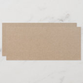 Rustisch papier — Blanco Sjabloon (Voorkant / Achterkant)