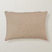 Rustisch papier — Blanco Sjabloon Accent Kussen (Voorkant)