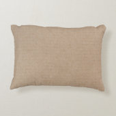 Rustisch papier — Blanco Sjabloon Accent Kussen (Achterkant)