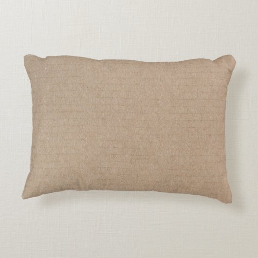 Rustisch papier — Blanco Sjabloon Accent Kussen (Achterkant)