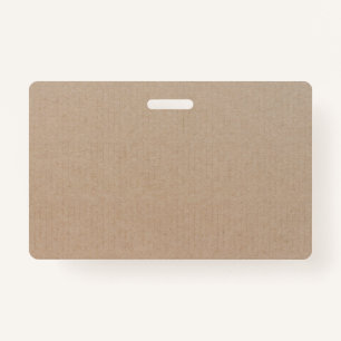 Rustisch papier — Blanco Sjabloon Badge