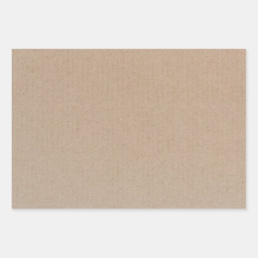 Rustisch papier — Blanco Sjabloon Inpakpapier Vel (Voorkant 3)