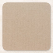 Rustisch papier — Blanco Sjabloon Kartonnen Onderzetters (Voorkant)