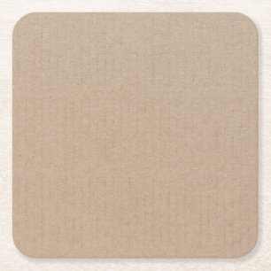 Rustisch papier — Blanco Sjabloon Kartonnen Onderzetters