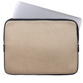 Rustisch papier — Blanco Sjabloon Laptop Sleeve