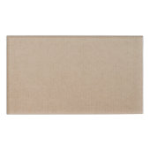 Rustisch papier — Blanco Sjabloon Naambadge (Voorkant)