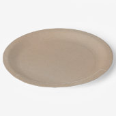 Rustisch papier — Blanco Sjabloon Papieren Bordje (Gekanteld)