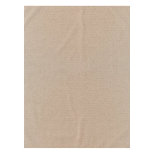 Rustisch papier — Blanco Sjabloon Tafelkleed (Voorkant)