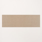 Rustisch papier — Blanco Sjabloon Yogamat (Achterkant (horizontaal))