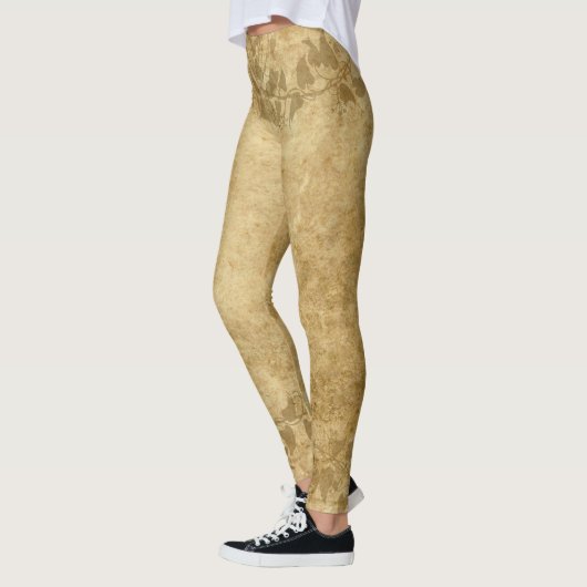 Rustisch  papierperkament en wijnstokken leggings (Links)