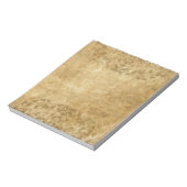 Rustisch  papierperkament en wijnstokken notitieblok (Linkerzijde)