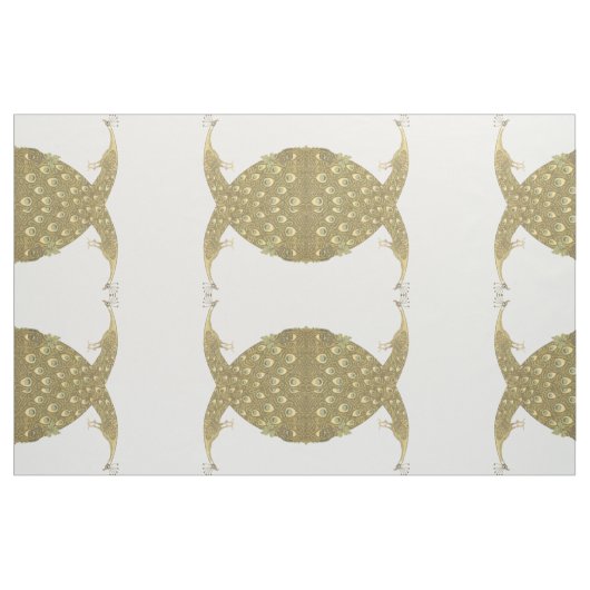 Rustisch Peacock Pattern Stof (Yard (91,4 cm))