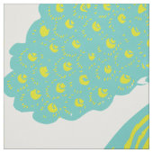 Rustisch  Peacock Pattern Stof (Swatch)