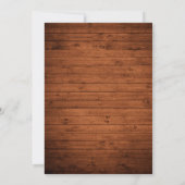 Rustisch penseellampje  kerst rondreis feestdagenkaart (Achterkant)