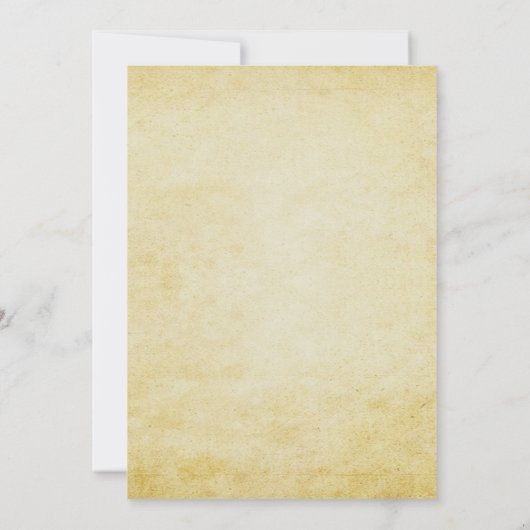  Rustisch Pet Steampunk Wedding Kaart (Achterkant)