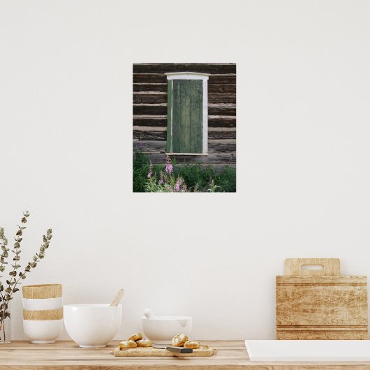 Rustisch Poster, 16x20 Poster (Keuken)