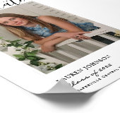 Rustisch Poster Afstuderen (Hoek)