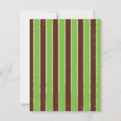 Rustisch Poster: Apple Green Rehearsal Dinner Kaart (Achterkant)