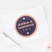 Rustisch Poster: Eggplant Dream Sticker Seal (Envelop)