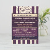 Rustisch Poster: Eitje Dream Custom Wedding Kaart (Staand voorkant)