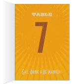 Rustisch Poster: Tropisch zonetafelnummer (Binnen (Rechts))