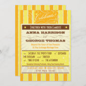 Rustisch Poster: Tropische zonneweddenschappen Kaart (Voorkant / Achterkant)