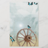 Rustisch romantisch landschap briefpapier (Voorkant)