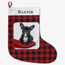 Rustisch Rood Zwart Check Pset Foto Dog