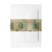 Rustisch Roos bruiloft Uitnodigingen Wikkel (Voorkant Voorbeeld)