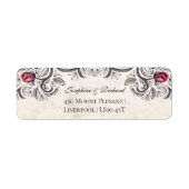 Rustisch Roos  Etiket (Voorkant)