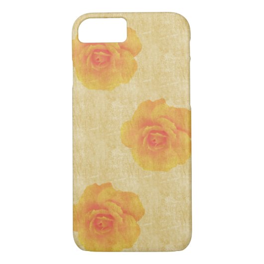 Rustisch Roos hoesje (Achterkant)