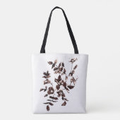 Rustisch Roos Tote Bag (Achterkant)