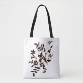  Rustisch Roos Tote Bag (Voorkant)
