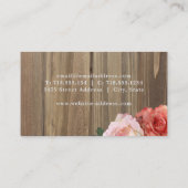 Rustisch Roos Visitekaartje (Achterkant)