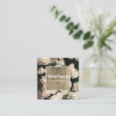 Rustisch Roos — Visitekaartje voor Floral Design (Staand voorkant)