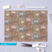 Rustisch Rust Pattern Tissuepapier (Craft)