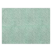 Rustisch Sage Green Floral Pattern Tafelkleed (Voorkant (Horizontaal))