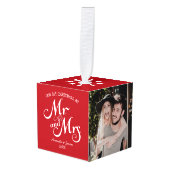 Rustisch script, eerste kerstmis: decoratie (Voorkant hoekig)