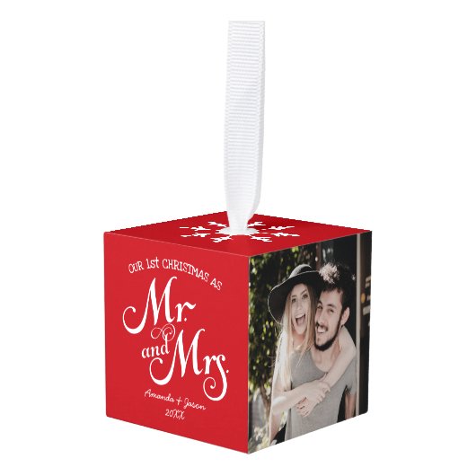 Rustisch script, eerste kerstmis: decoratie (Voorkant hoekig)