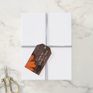 Rustisch Sinaasappel Daisy Country Barn Wedding fo Cadeaulabel